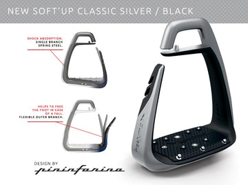 Free Jump Classic Soft'Up Stirrups Two Tone